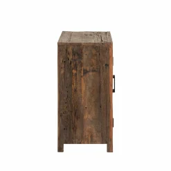 Made in Meubles Meuble sous vasque en bois recyclé Adrienne