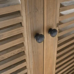 Made in Meubles Meuble sous vasque en bois recyclé Valérien