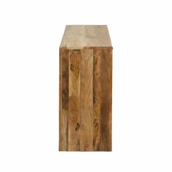 Made in Meubles Meuble sous vasque en bois recyclé Naël
