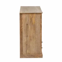 Made in Meubles Meuble sous vasque en bois de manguier Liora