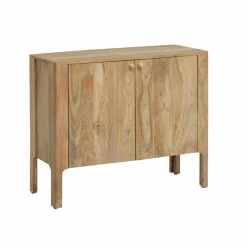 Made in Meubles Meuble sous vasque en bois de manguier Tonin