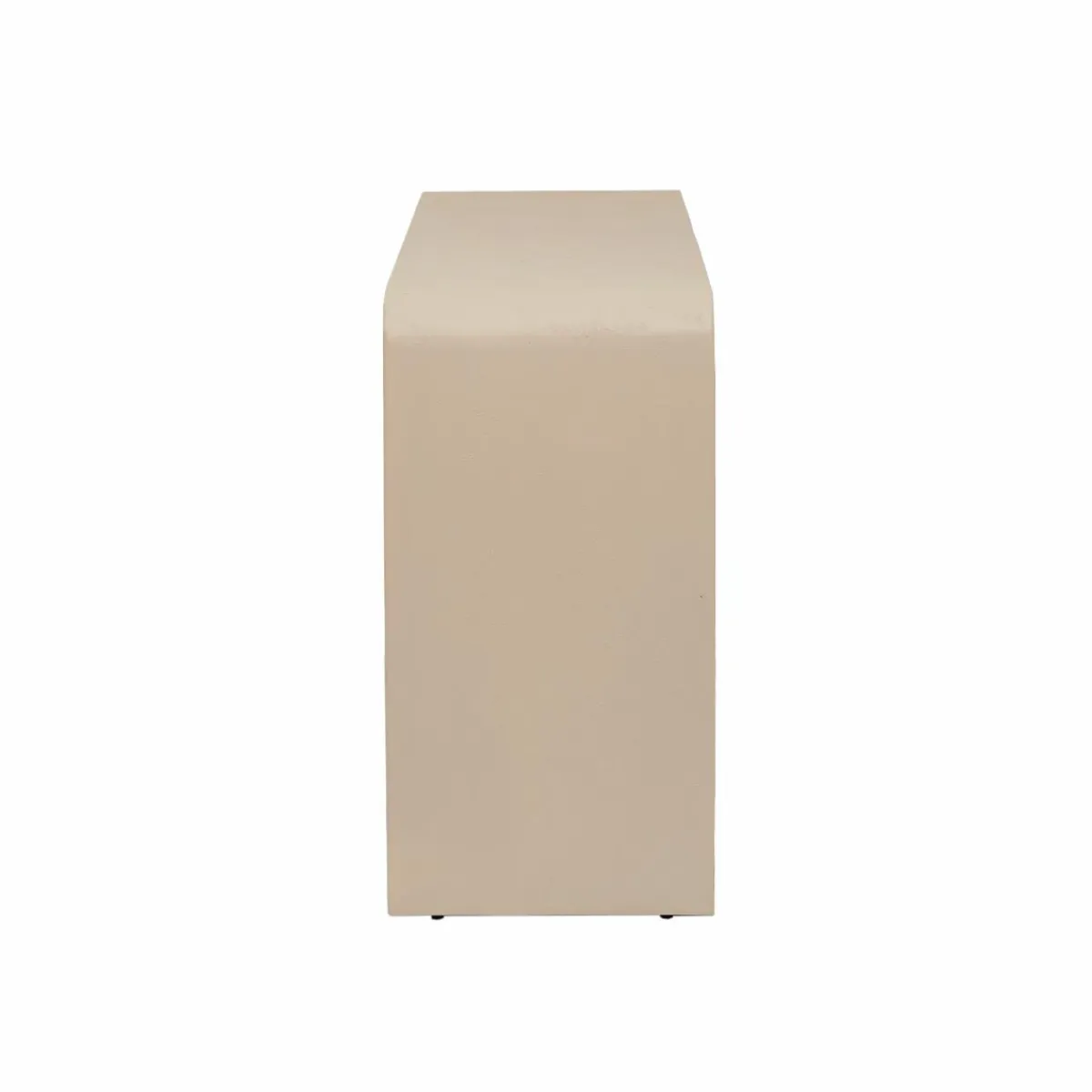 Made in Meubles Meuble sous vasque en bois effet béton et bois d'acacia Dalva
