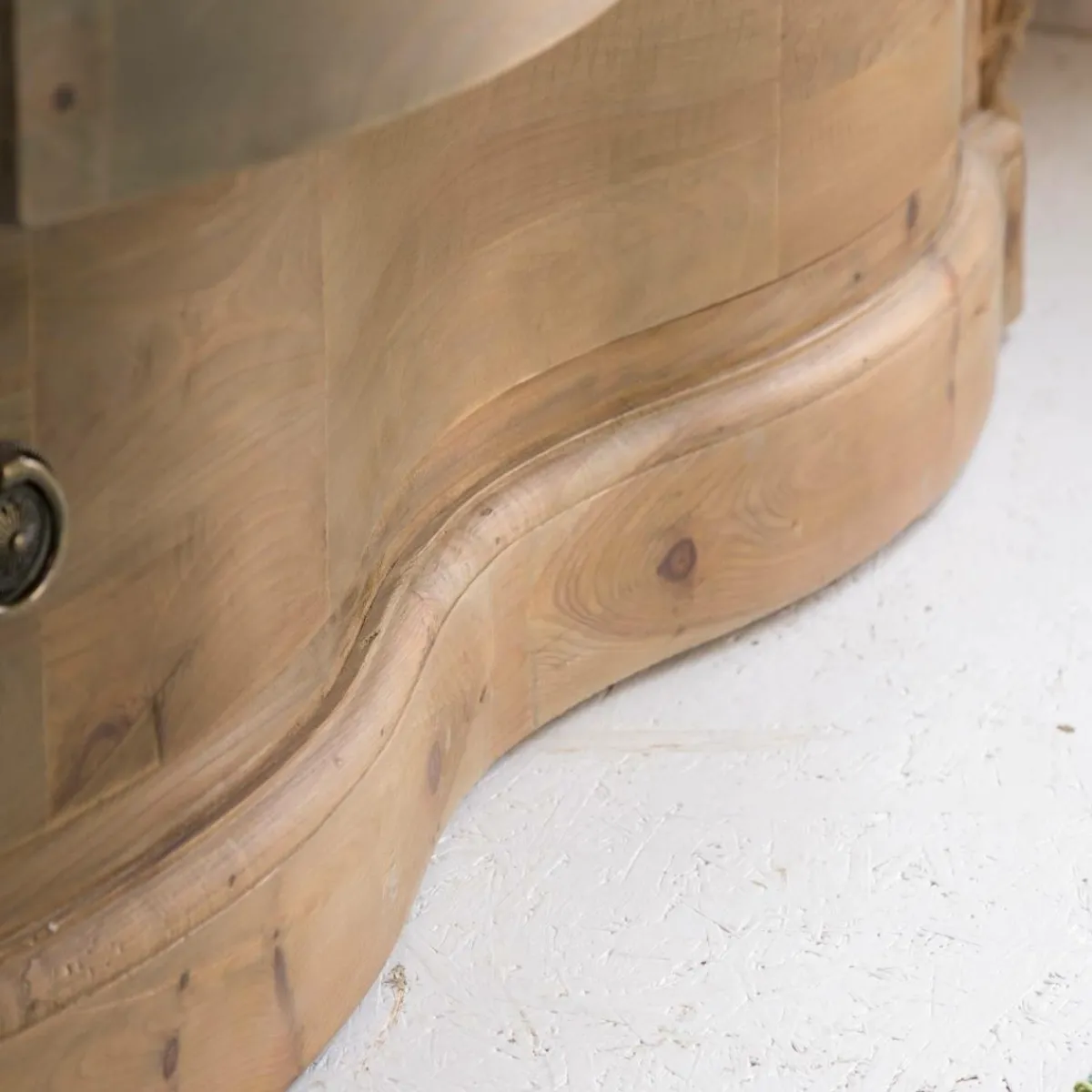 Made in Meubles Meuble sous vasque en bois recyclé Mia