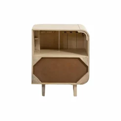 Made in Meubles Meuble sous vasque en bois de manguier Yoni