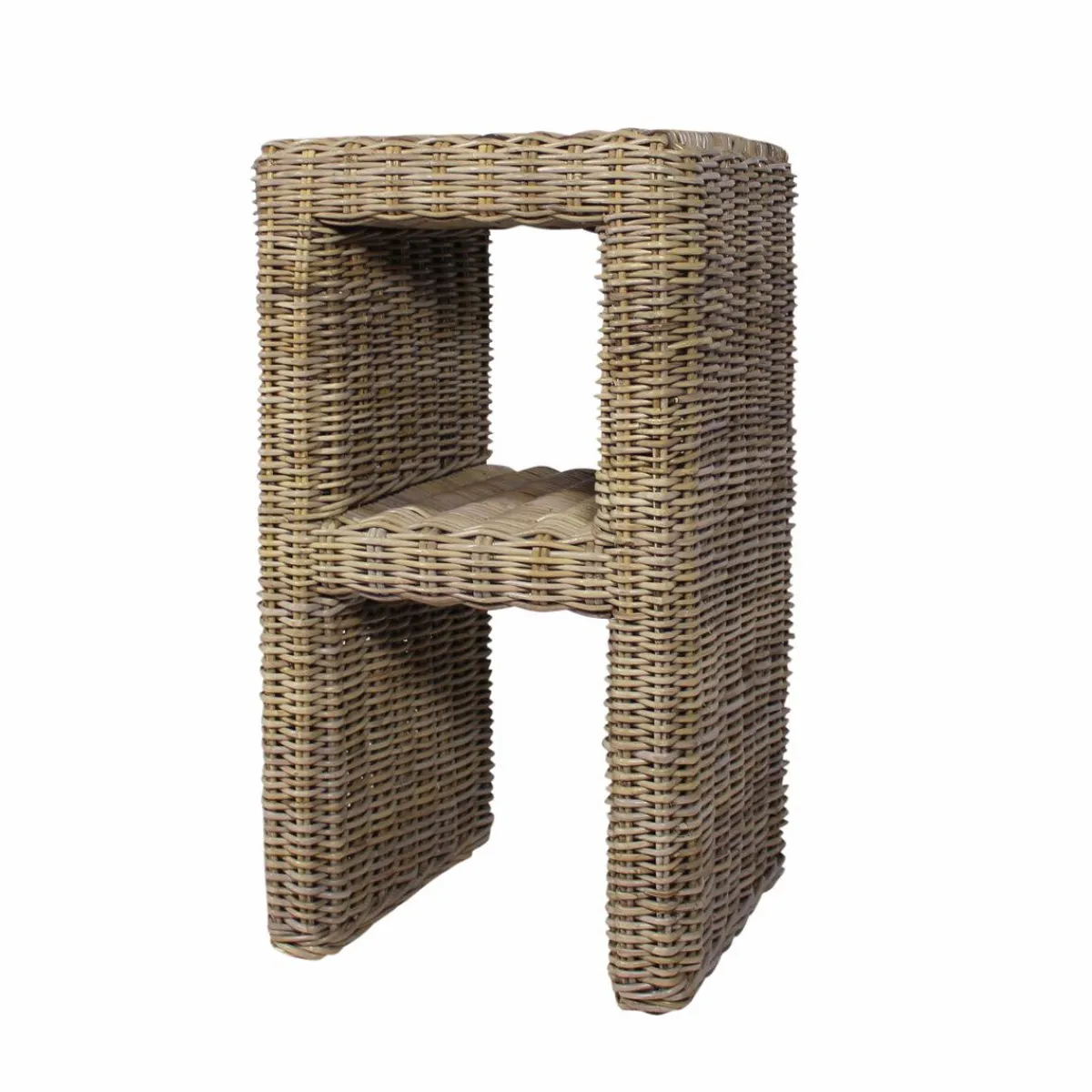 Made in Meubles Meuble sous vasque en rotin Rattan