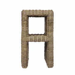 Made in Meubles Meuble sous vasque en rotin Rattan