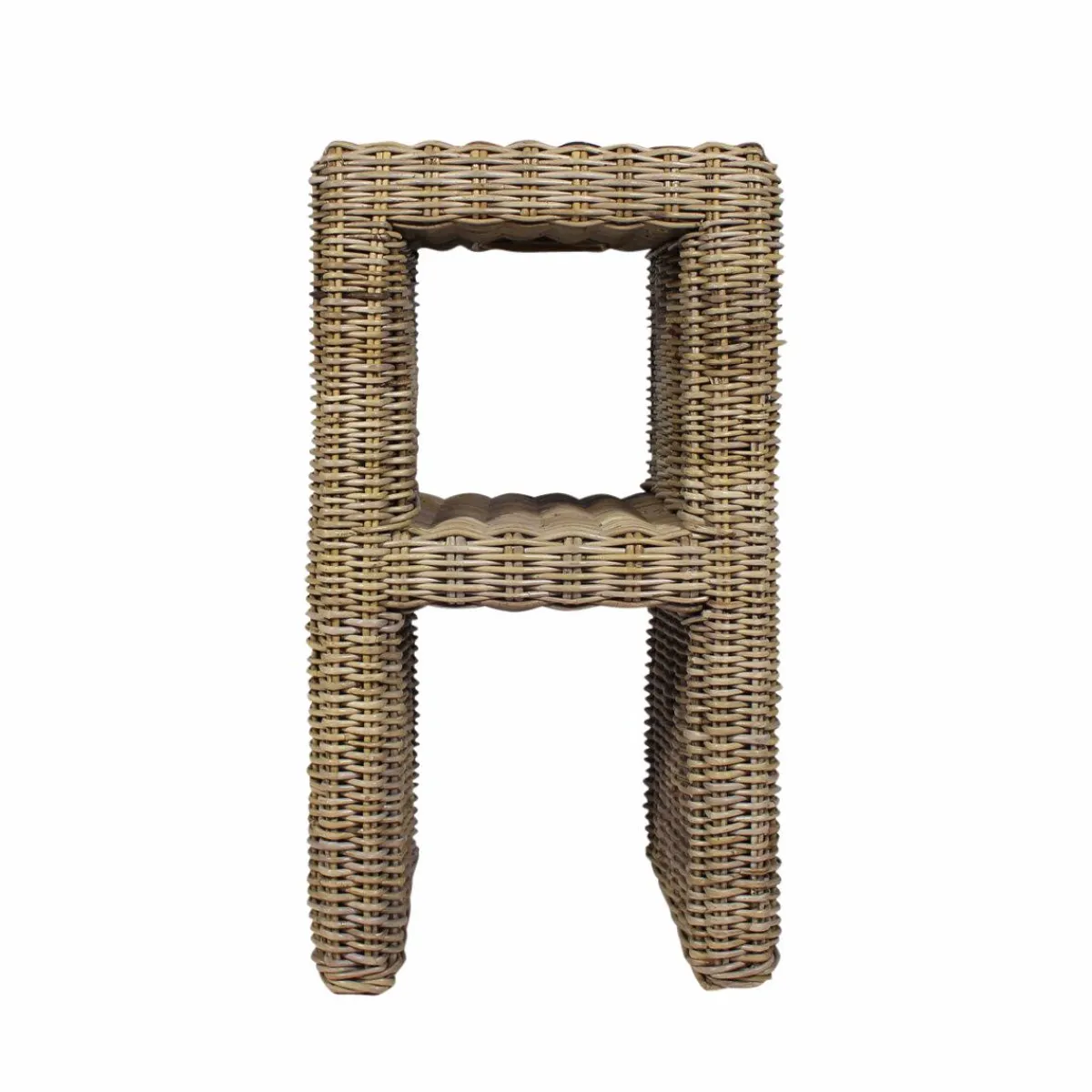 Made in Meubles Meuble sous vasque en rotin Rattan