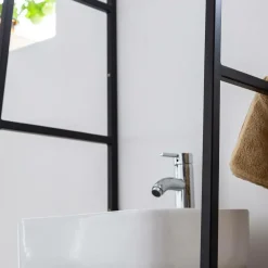 Made in Meubles Meuble sous vasque suspendu 1 vasque Amal