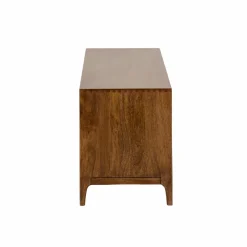 Made in Meubles Meuble TV 2 niches en bois de manguier Remick