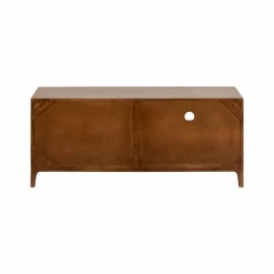 Made in Meubles Meuble TV 2 niches en bois de manguier Remick