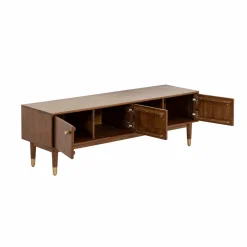 Made in Meubles Meuble TV 3 portes en bois d'acacia Emiel