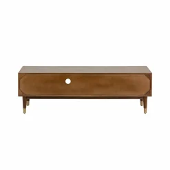 Made in Meubles Meuble TV 3 portes en bois d'acacia Emiel