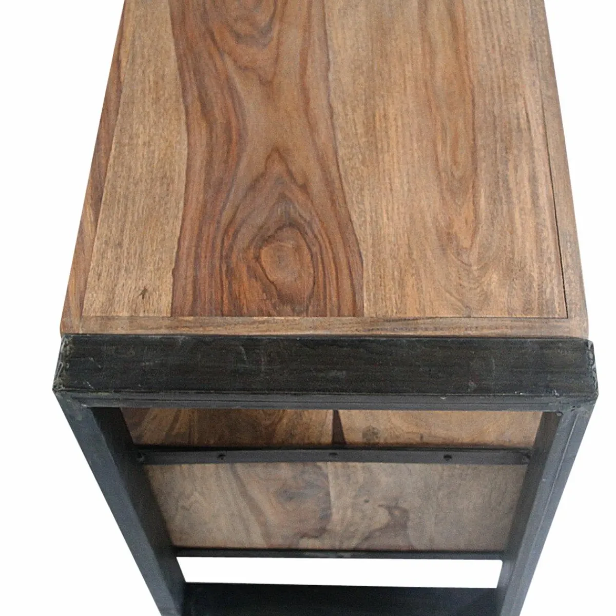 Made in Meubles Meuble TV en bois d'acacia 160 cm Havana