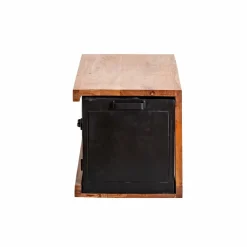 Made in Meubles Meuble TV en bois d'acacia Emilio