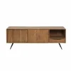 Made in Meubles Meuble TV en bois d'acacia Sara