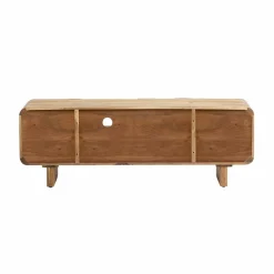Made in Meubles Meuble TV en bois d'acacia Tilio