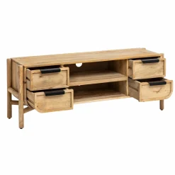 Made in Meubles Meuble TV en bois de manguier Nova