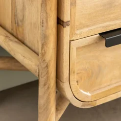 Made in Meubles Meuble TV en bois de manguier Nova