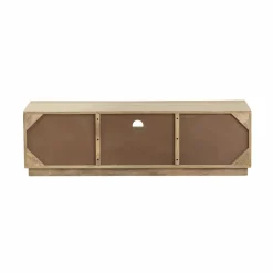 Made in Meubles Meuble TV en bois de manguier Lioris