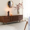 Made in Meubles Meuble TV en bois de manguier Xabi