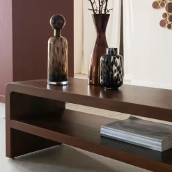 Made in Meubles Meuble TV en bois de manguier Lior