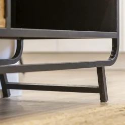 Made in Meubles Meuble TV en bois de manguier Nautilus