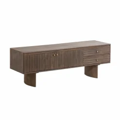 Made in Meubles Meuble TV en bois de manguier Niels