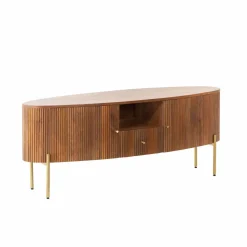 Made in Meubles Meuble TV en bois de manguier Cécile