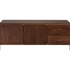 Made in Meubles Meuble TV en bois de manguier Lisette