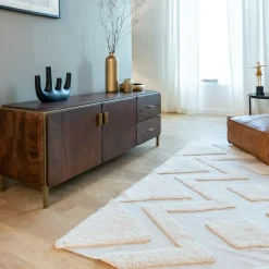 Made in Meubles Meuble TV en bois de manguier Lisette
