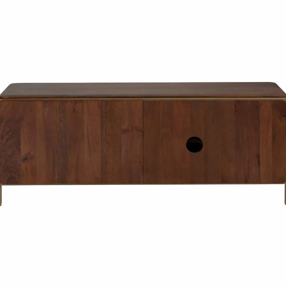 Made in Meubles Meuble TV en bois de manguier Lisette