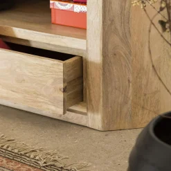 Made in Meubles Meuble TV en bois de manguier Lyam
