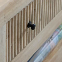Made in Meubles Meuble TV en bois de manguier Amara