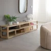 Made in Meubles Meuble TV en bois de manguier Adela
