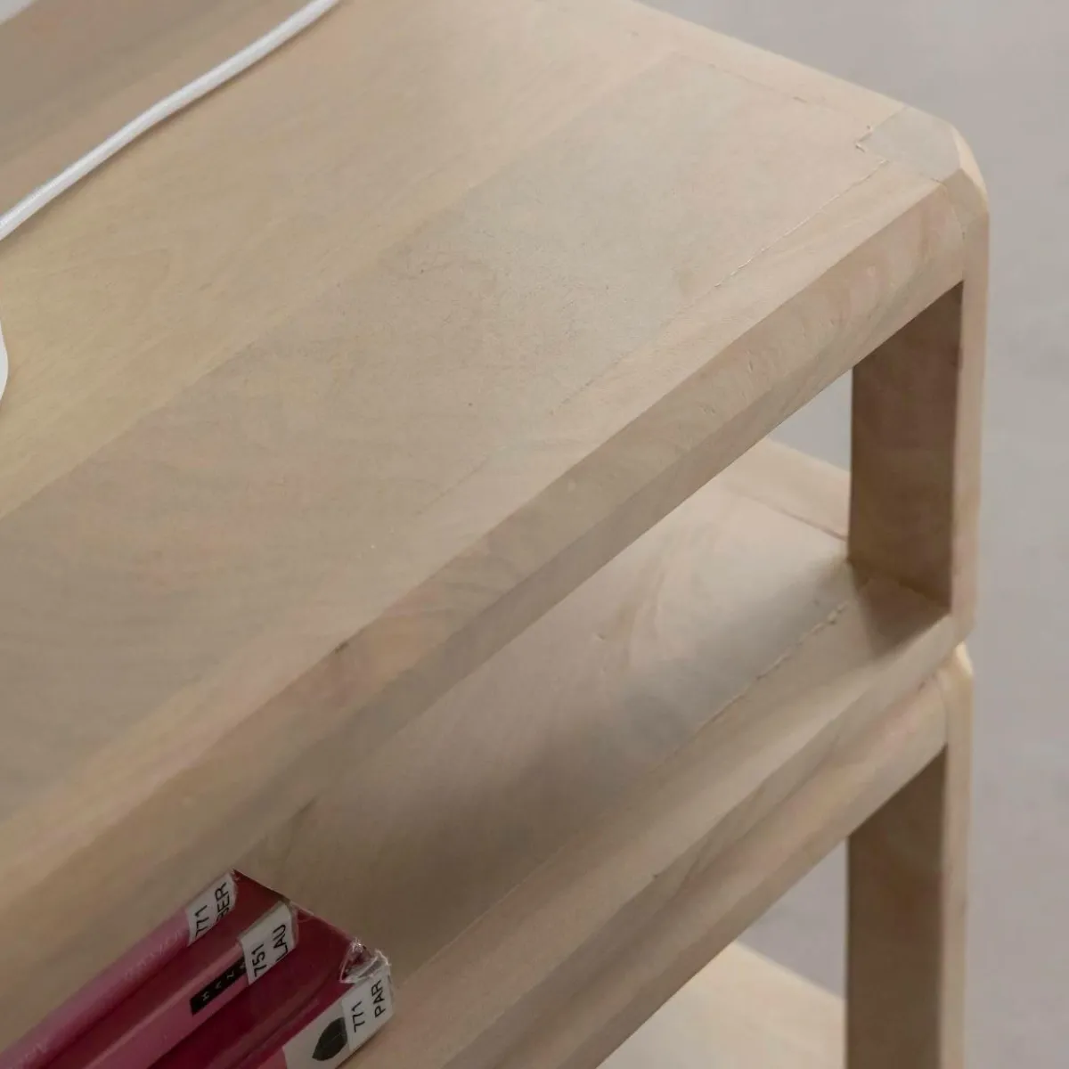 Made in Meubles Meuble TV en bois de manguier Adela