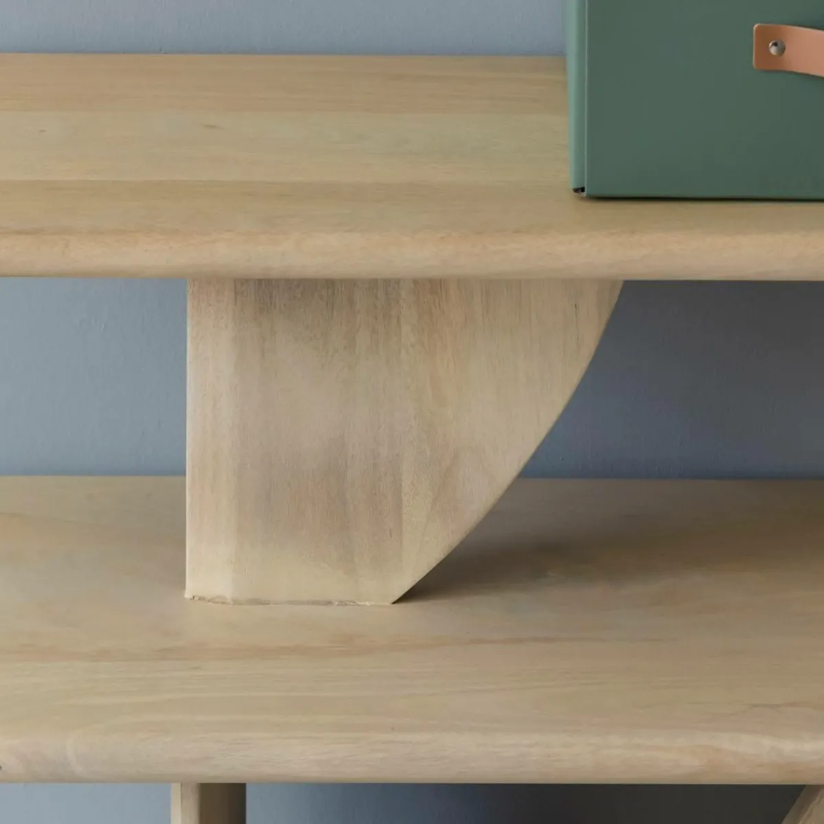Made in Meubles Meuble TV en bois de manguier Curtis