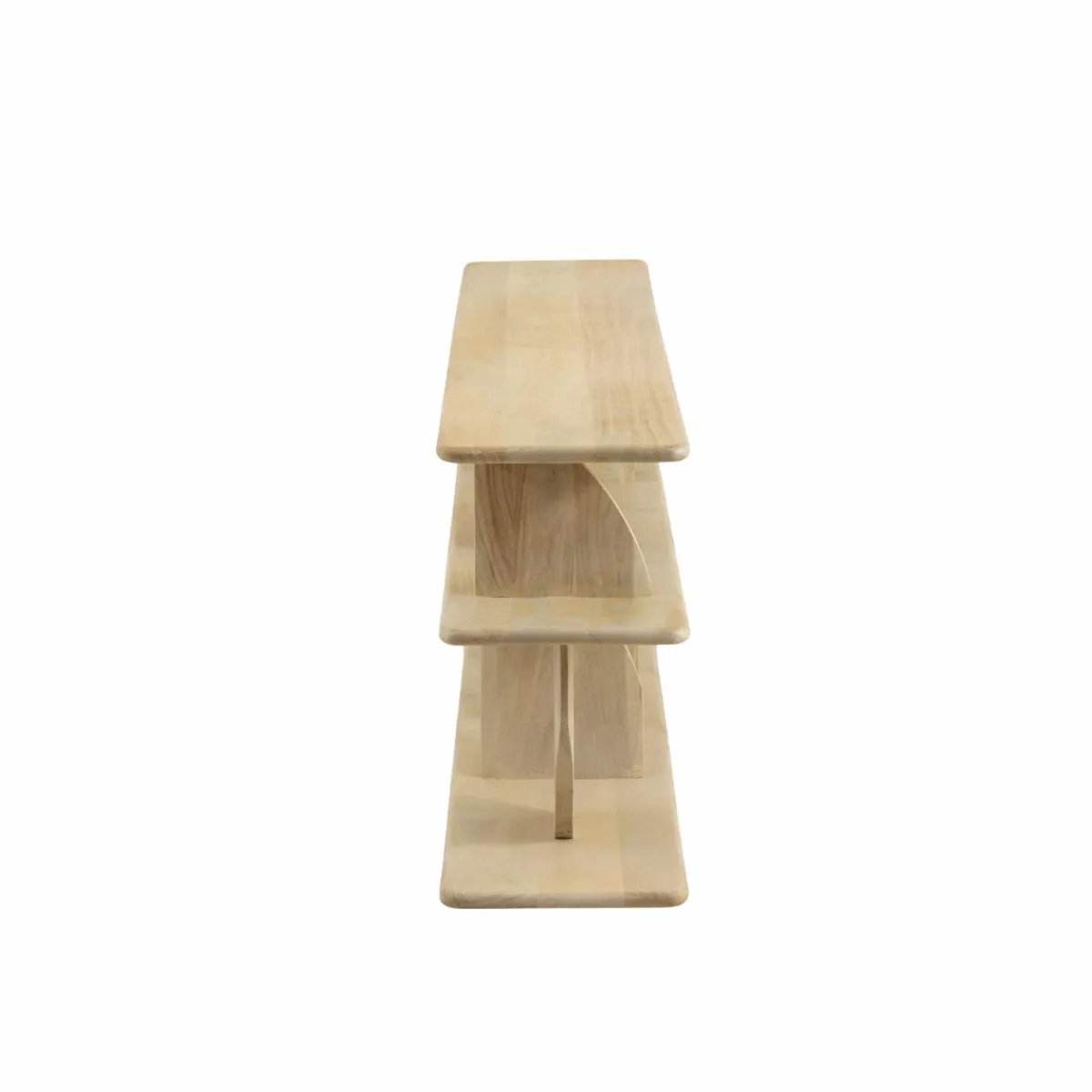 Made in Meubles Meuble TV en bois de manguier Curtis