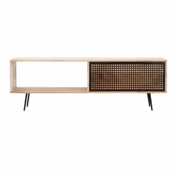 Made in Meubles Meuble TV en bois de manguier 140 cm Jasmin
