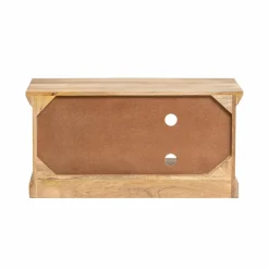 Made in Meubles Meuble TV en bois de manguier et métal Sahara