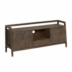 Made in Meubles Meuble TV en bois de manguier marron Emile