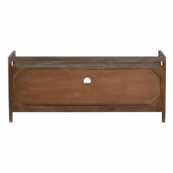 Made in Meubles Meuble TV en bois de manguier marron Emile
