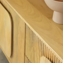 Made in Meubles Meuble TV en bois de manguier Eros