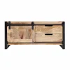 Made in Meubles Meuble TV en bois de manguier 120 cm New-York