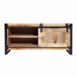 Made in Meubles Meuble TV en bois de manguier 120 cm New-York