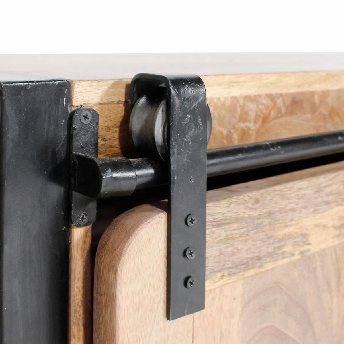 Made in Meubles Meuble TV en bois de manguier 120 cm New-York