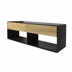 Made in Meubles Meuble TV en bois de manguier Harry
