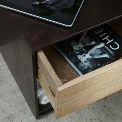 Made in Meubles Meuble TV en bois de manguier Harry