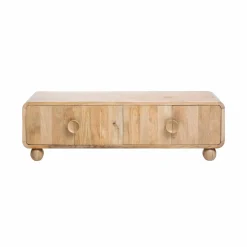 Made in Meubles Meuble TV en bois de manguier Horta