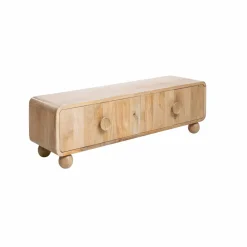Made in Meubles Meuble TV en bois de manguier Horta