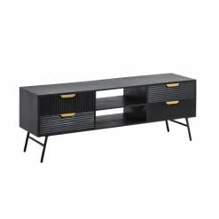 Made in Meubles Meuble TV en bois de manguier James